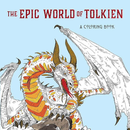 The Epic World Of Tolkien: A Coloring Book