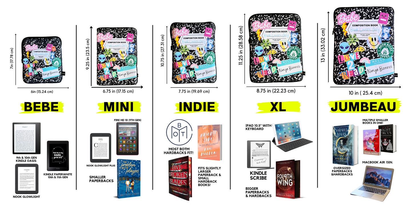 Lucky Charms Book Sleeve