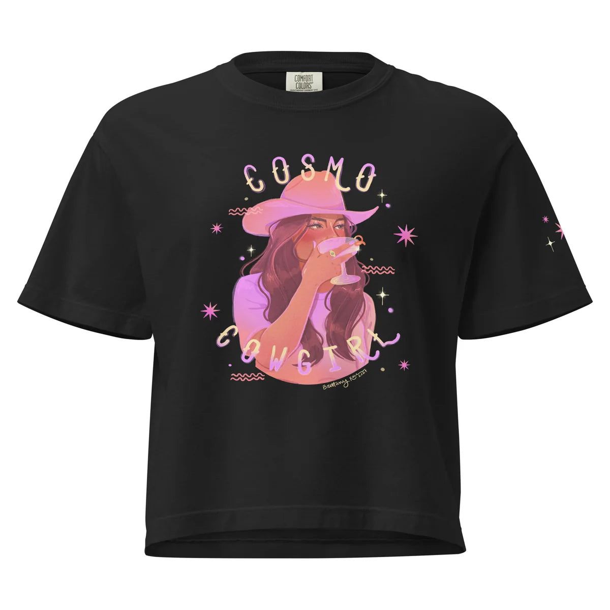 Cosmo Cowgirl Comfort Colors Short Tee