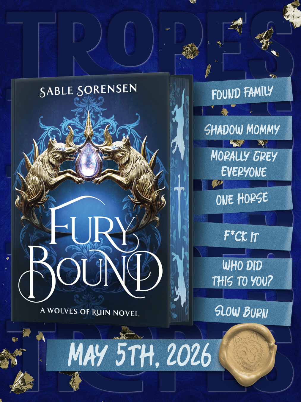 Fury Bound (Deluxe Limited Edition) (The Wolves of Ruin, 2)