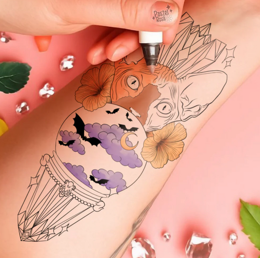 Temporary Tattoo - Hexing Sphynx