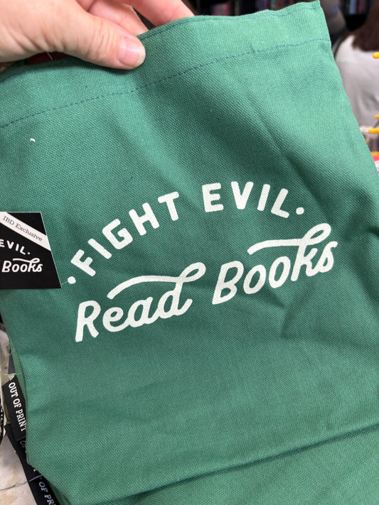Fight Evil Read Books Tote