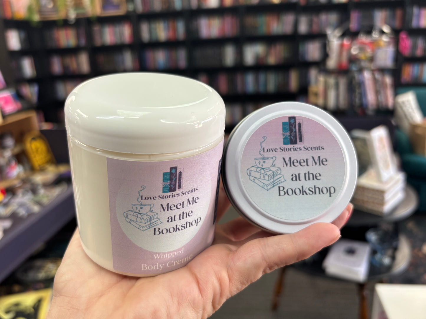 Meet Me at the Bookshop Candle