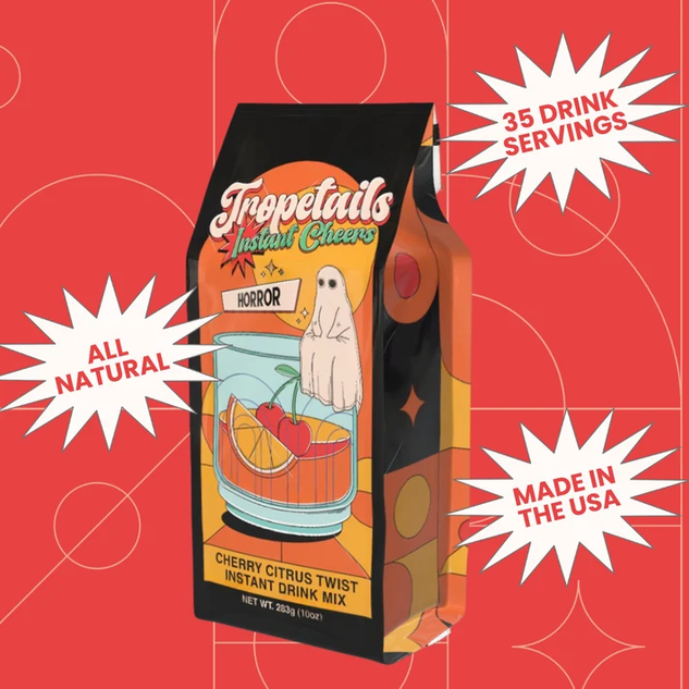 Tropetails - Horror Instant Drink Mix - Cherry Citrus Twist