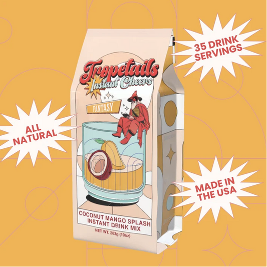 Tropetails - Fantasy Instant Drink Mix - Coconut Mango Splash