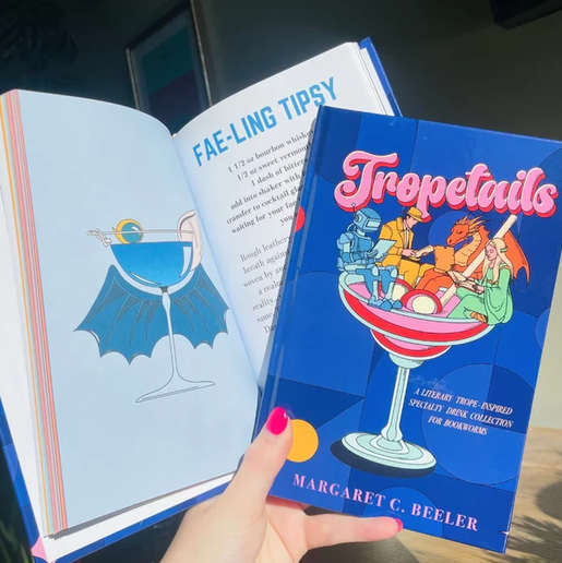 Tropetails - A Cocktail and Mocktail Recipe Book for Bookworms