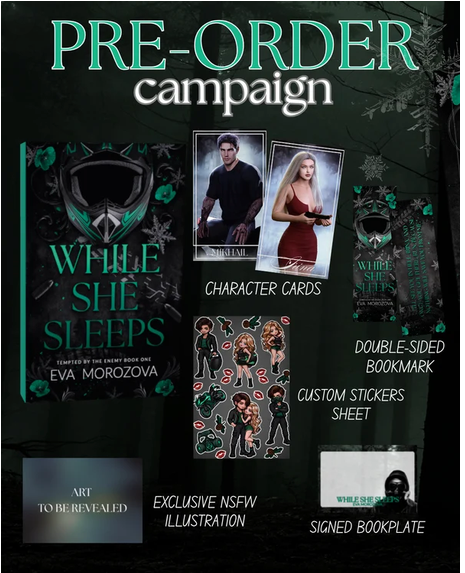 While She Sleeps (Tempted by the Enemy Book 1)
