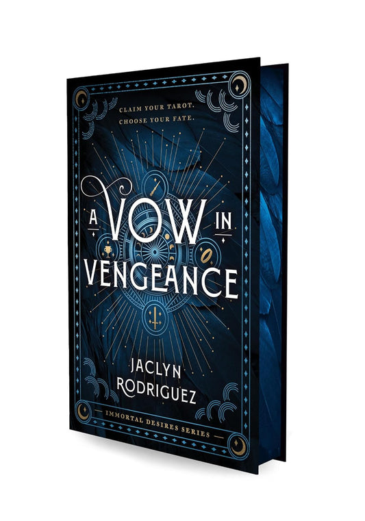 A Vow in Vengeance by Jaclyn Rodriguez Deluxe Special Edition Hardcover