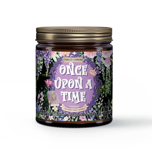 ONCE UPON A TIME 9 oz Bookish Candle | Coconut Soy
