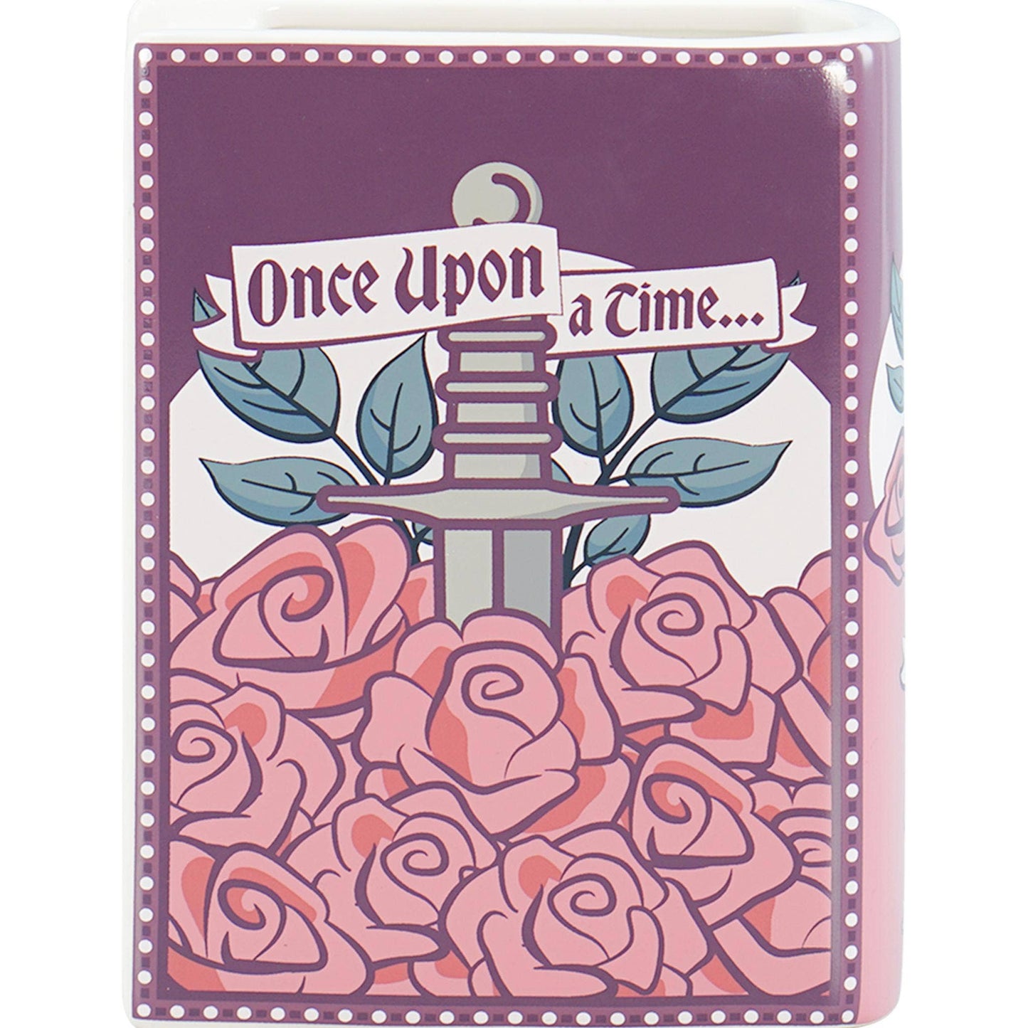 Romantasy Book Vase