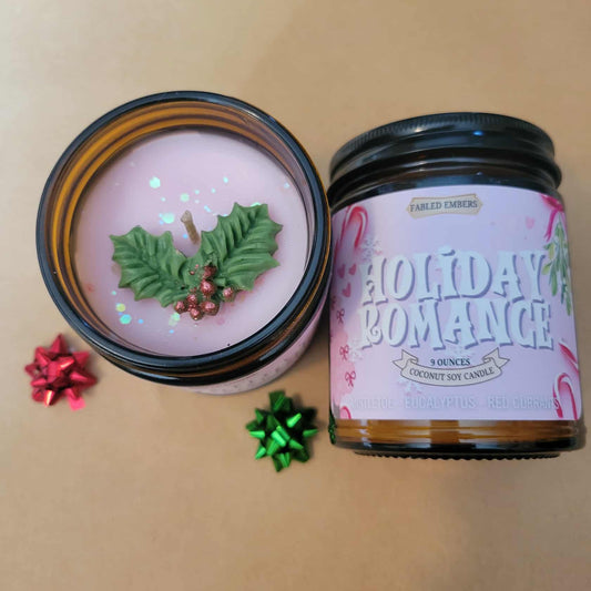 WINTER - HOLIDAY ROMANCE | Mistletoe | Candle