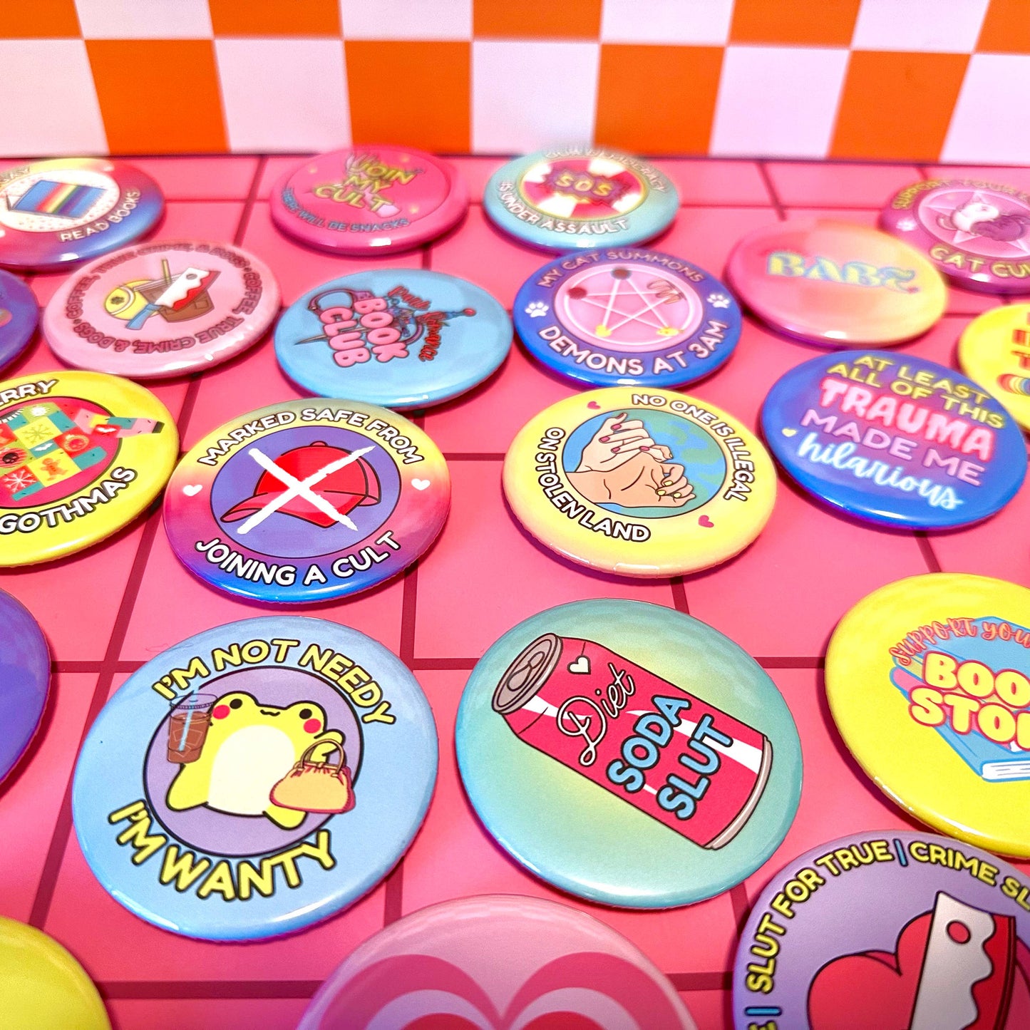 Bookish Monster Smut Books Button Pin Pinback Button