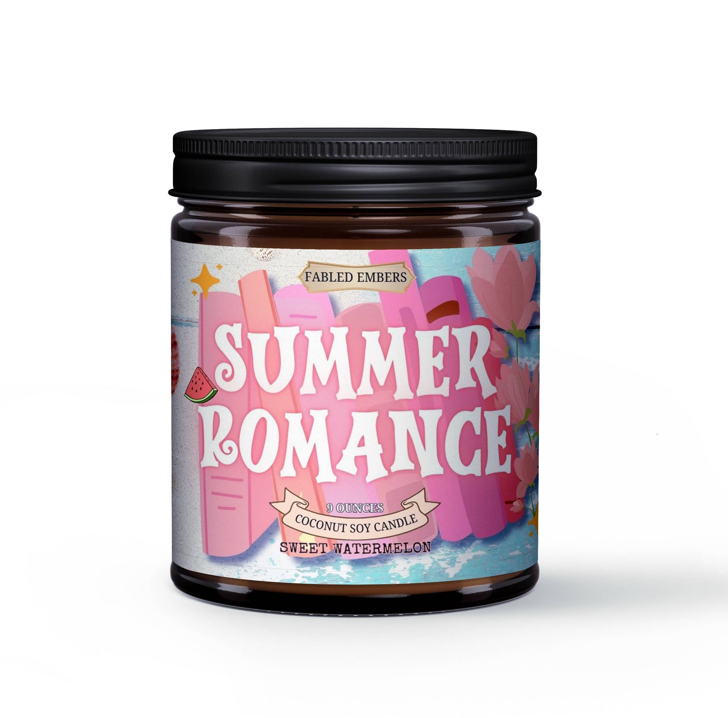 SUMMER ROMANCE book lovers candle - Limited Time