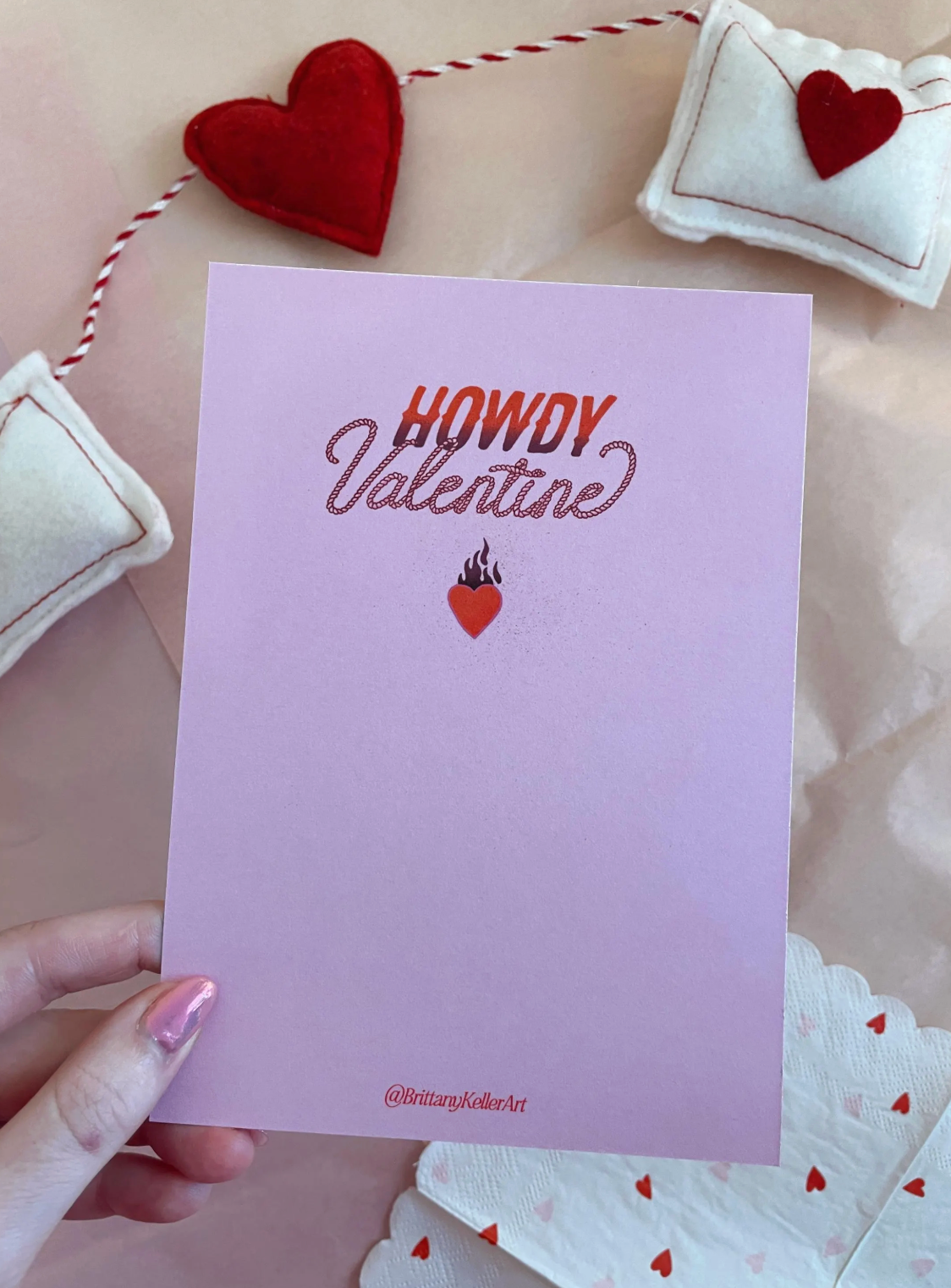 Howdy Valentine *Valentine's Post Card*