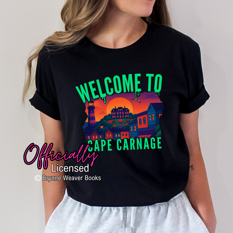 Officially Licensed Brynne Weaver Cape Carnage Trigger Warning Shirt