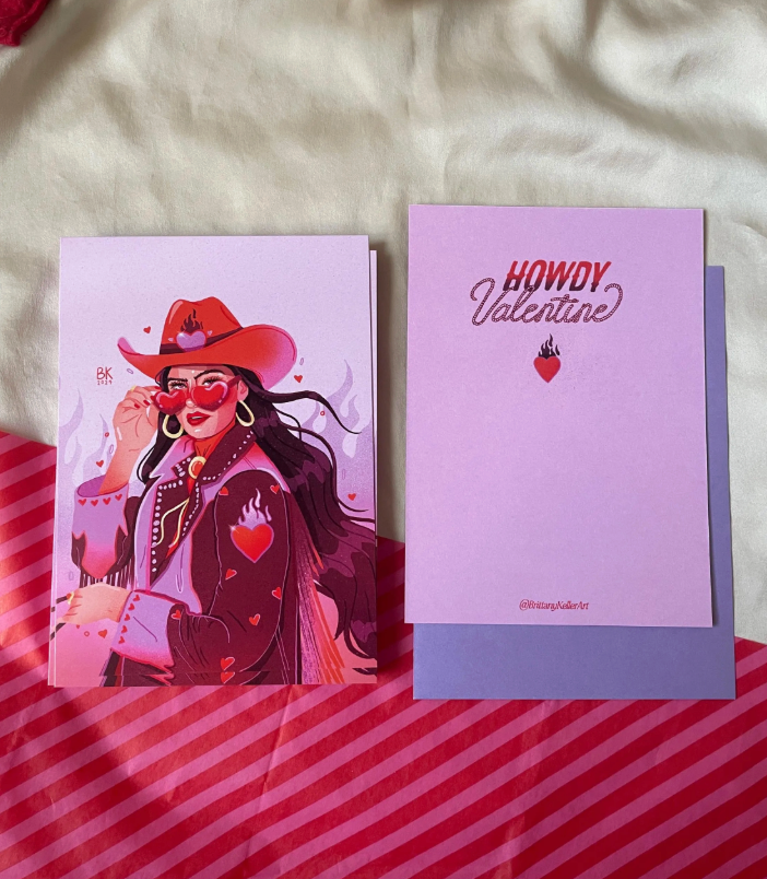 Howdy Valentine *Valentine's Post Card*