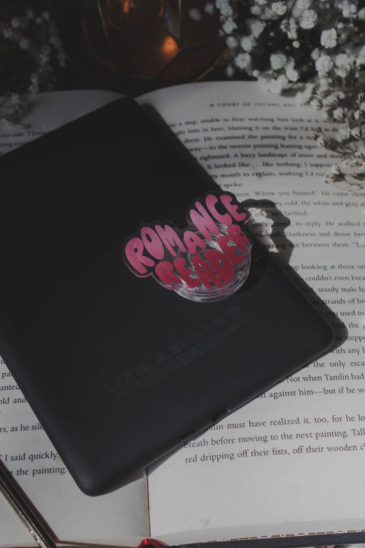 Romance Reader Heart Kindle / Phone Grip