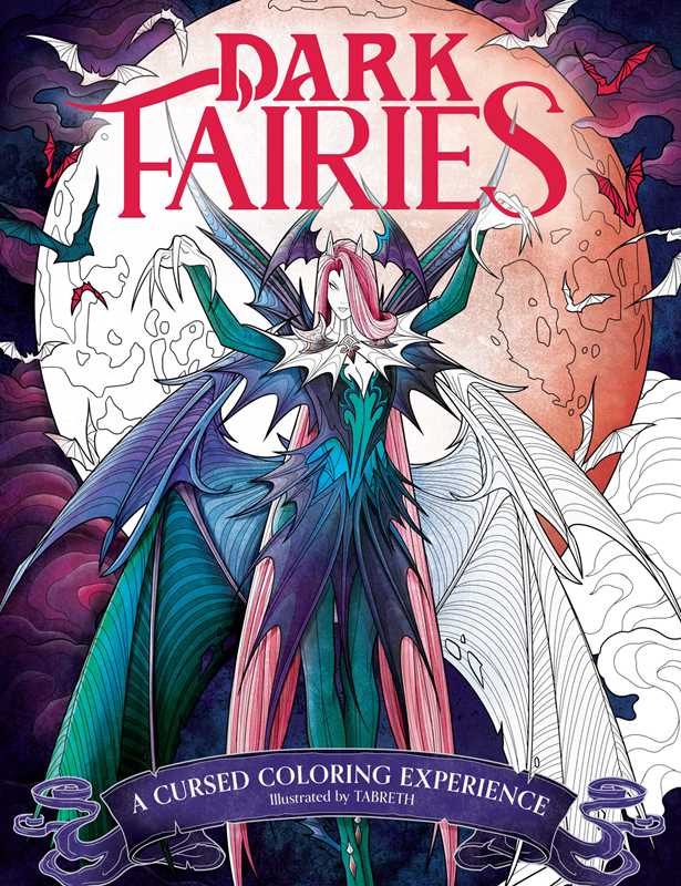 Dark Fairies Coloring by
