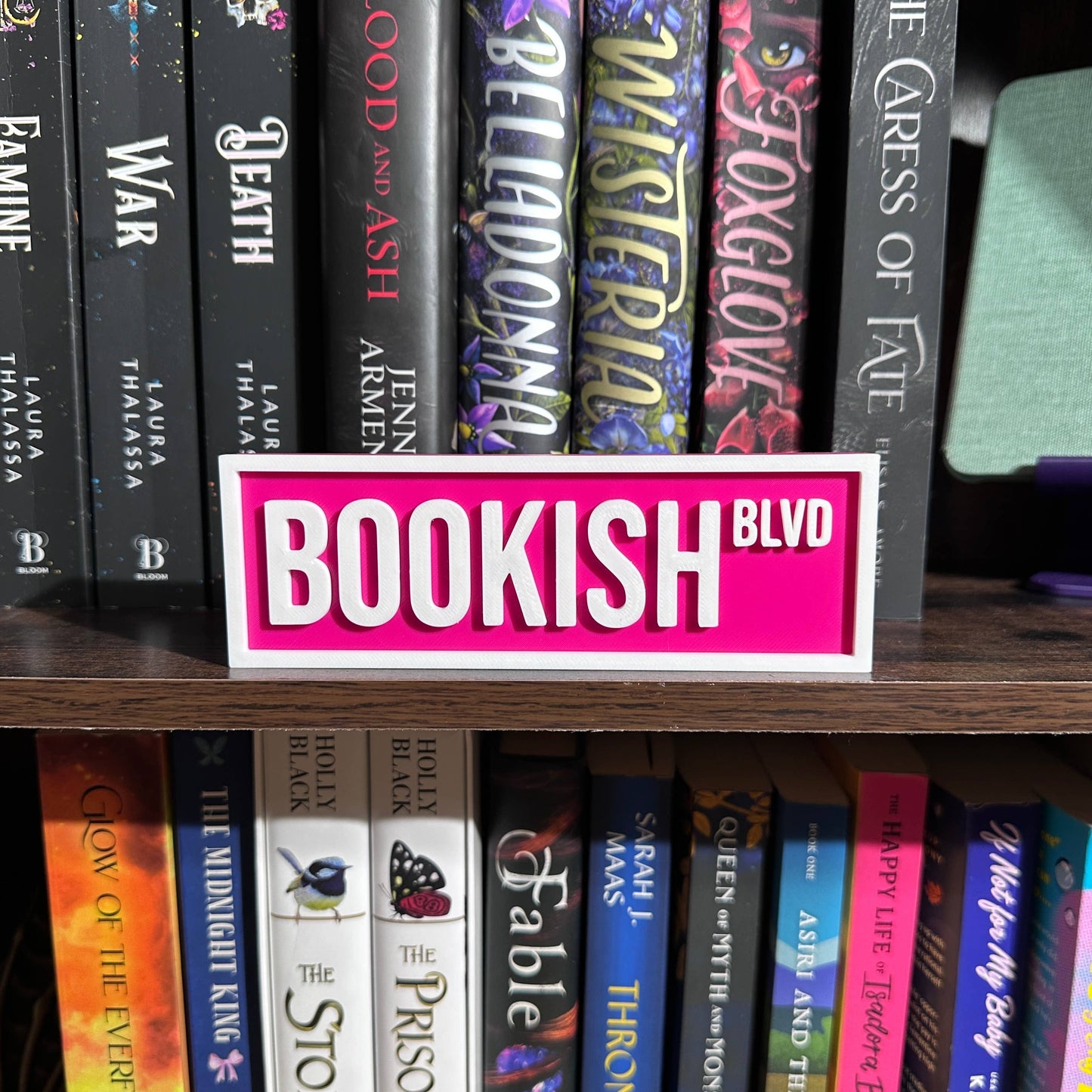 Bookish Street Sign | Bookshelf Decor
