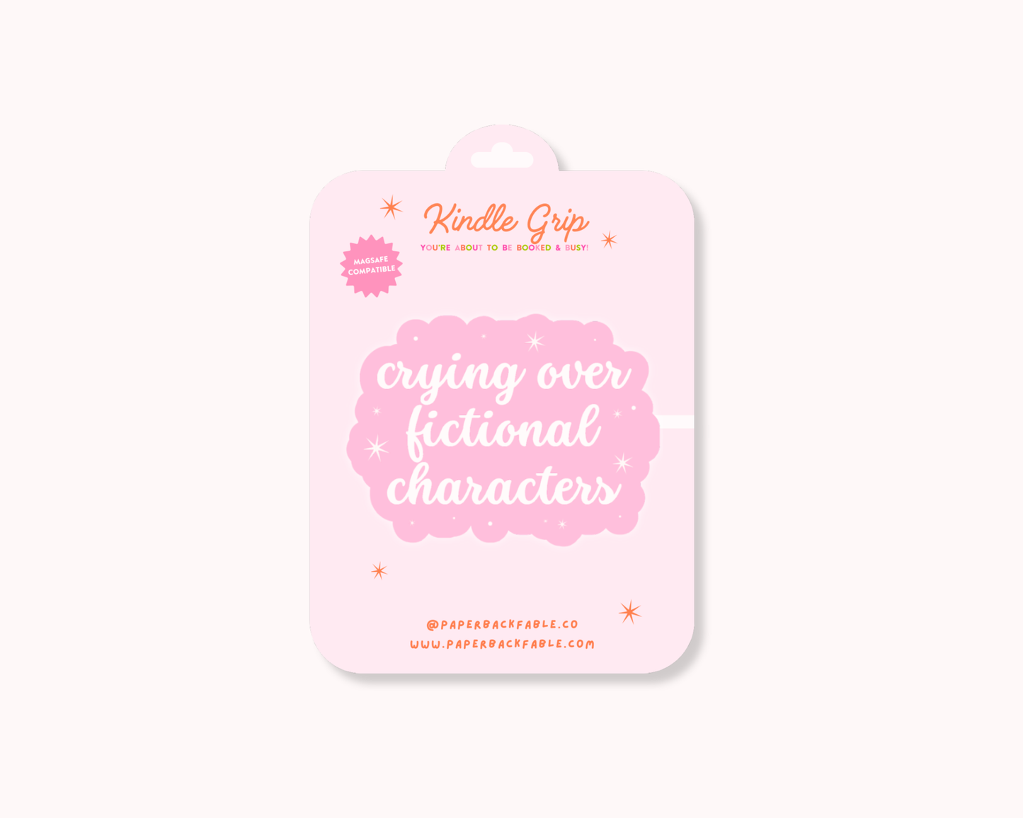 Crying Over Fictional Characters - Kindle Grip