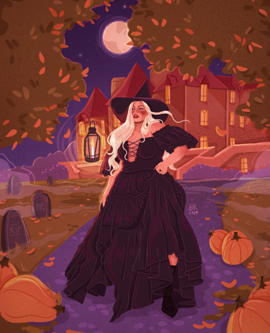 Harvest Witch Print