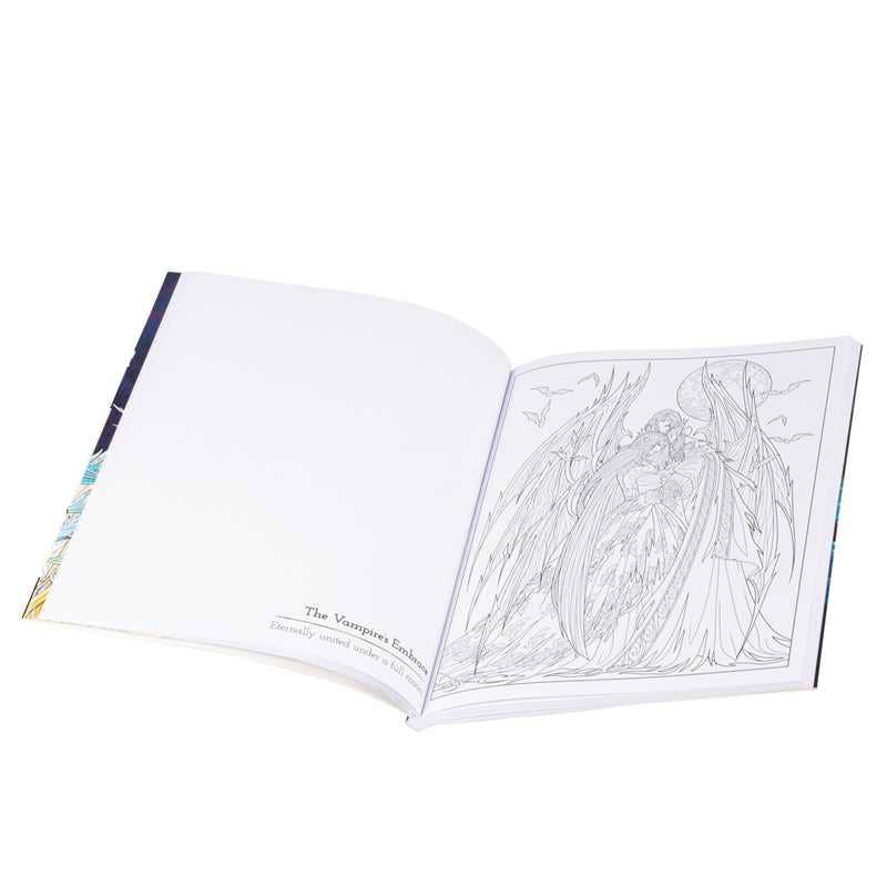 Dark Fairies Coloring by