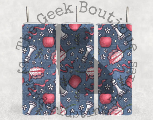 Twi Light Vampire Novel Romance Book Inspired Tumbler