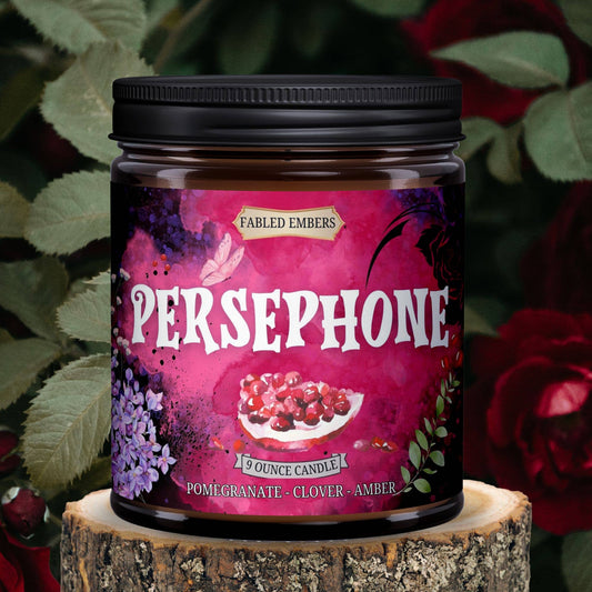 PERSEPHONE goddess candle | Mythology | Coconut Soy Wax