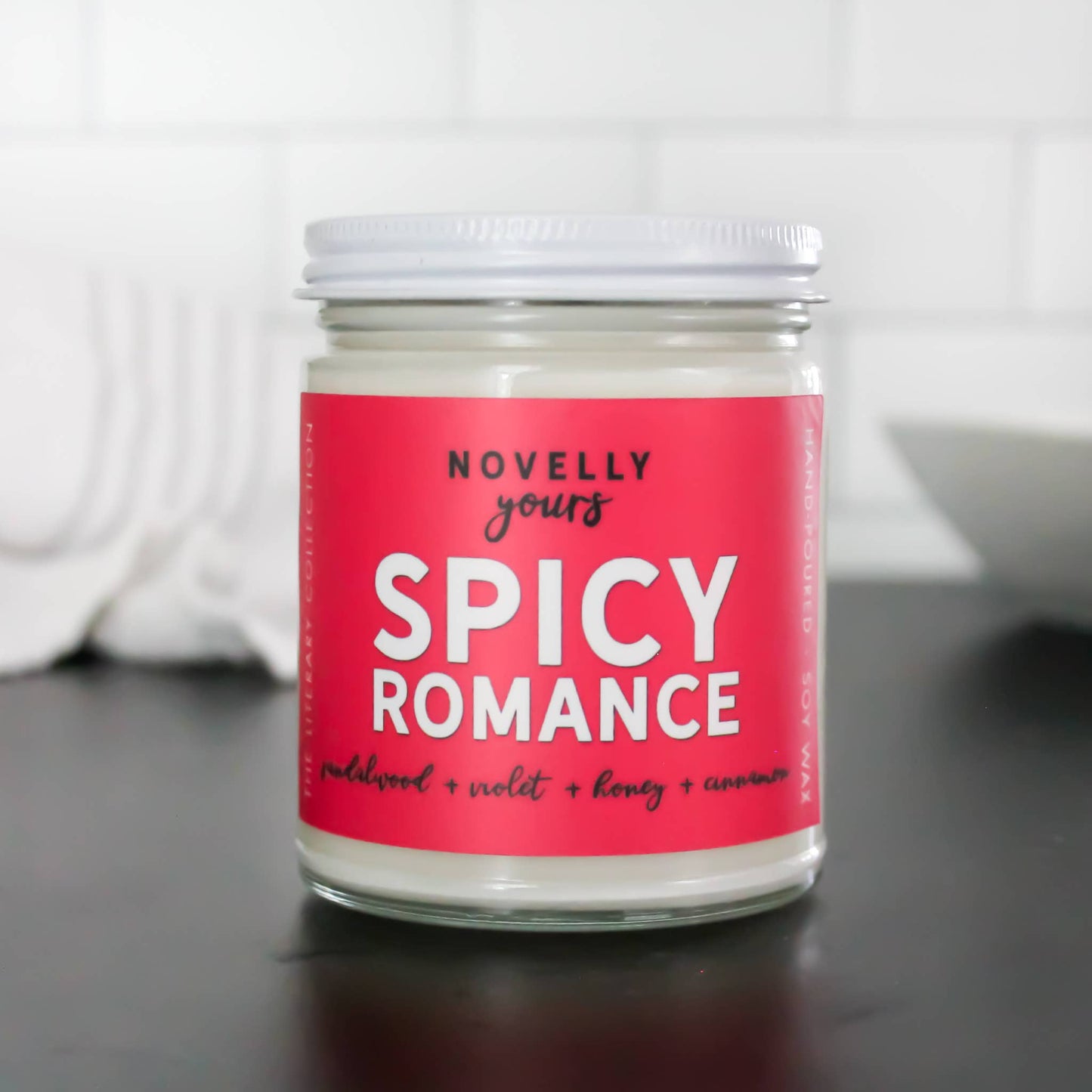 Spicy Romance Candle | Steamy Romance Candle for Readers