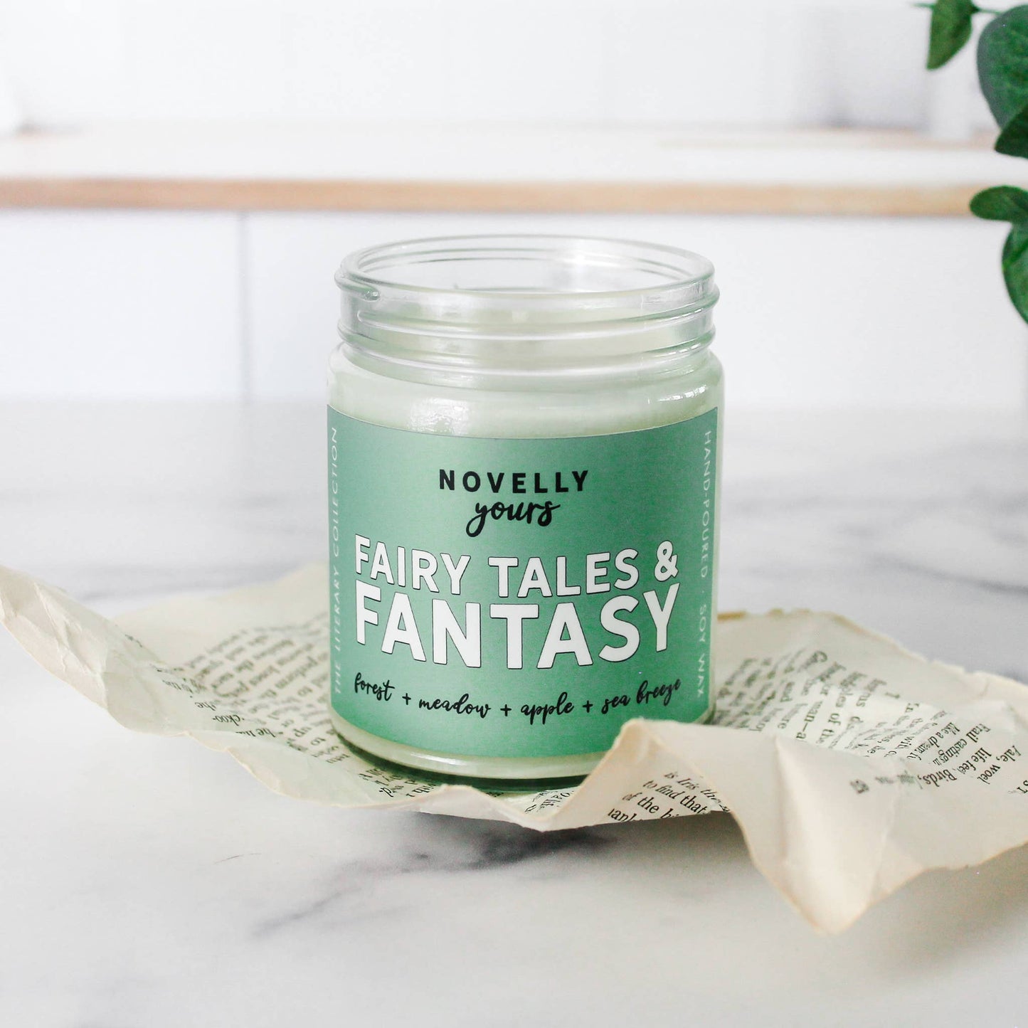 Fairy Tales & Fantasy candle | Bookish candle for Readers