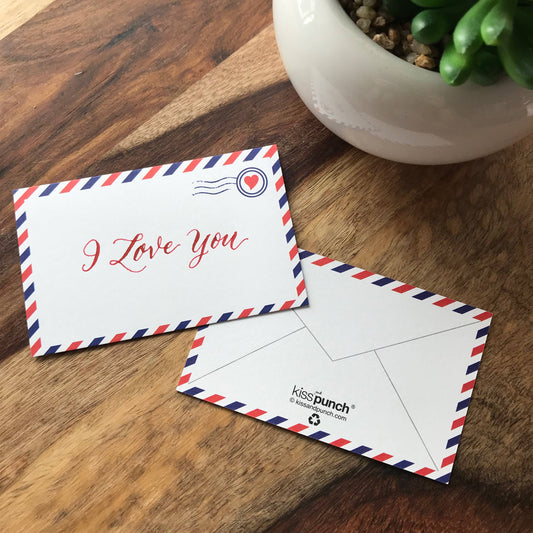 Mini Notecard Set of 60 - Airmail Envelope