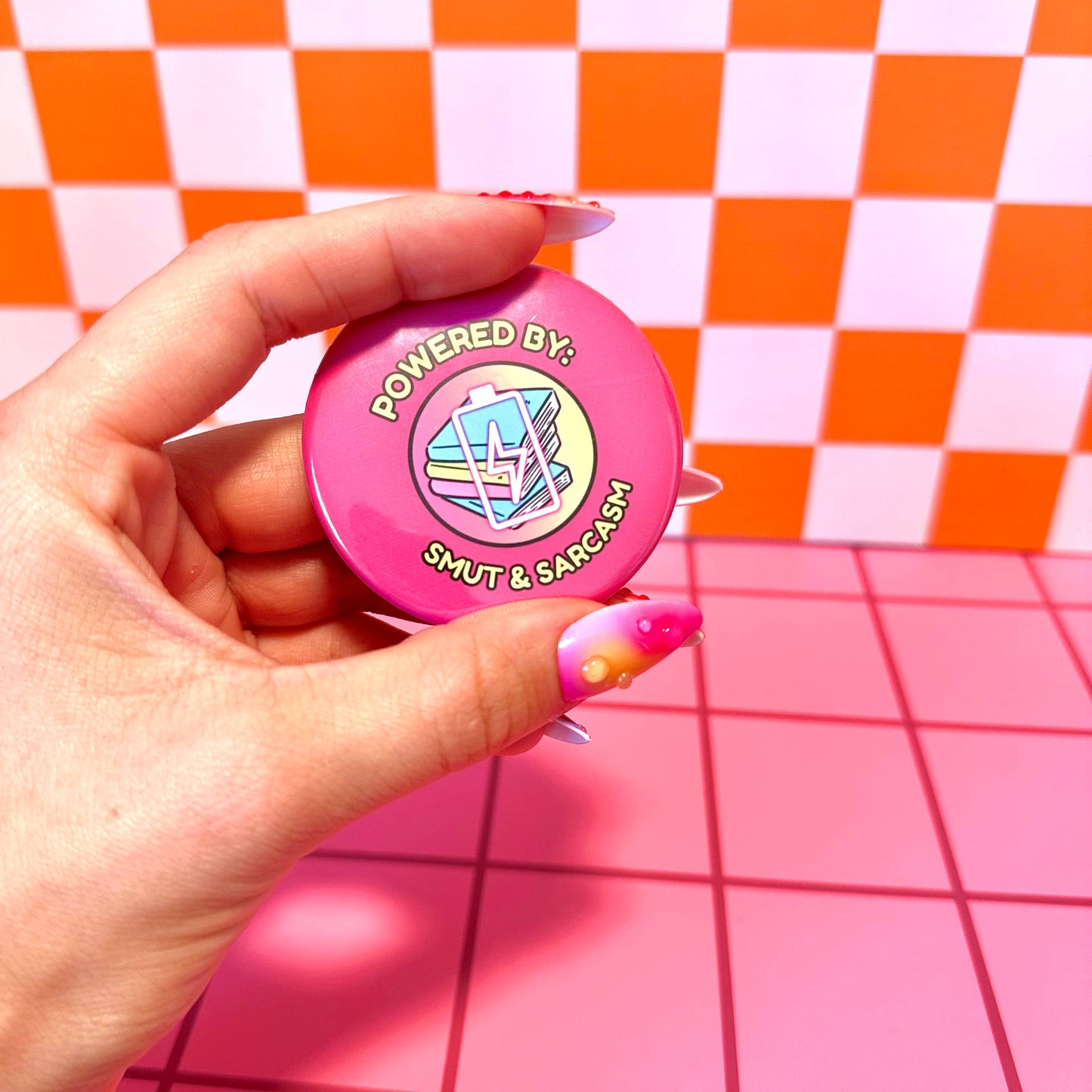 Bookish Smut Books Funny Sarcasm Button Pin Pinback Button