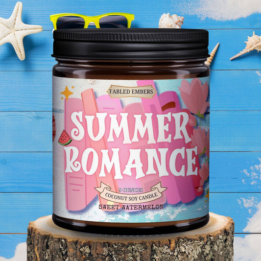 SUMMER ROMANCE book lovers candle - Limited Time