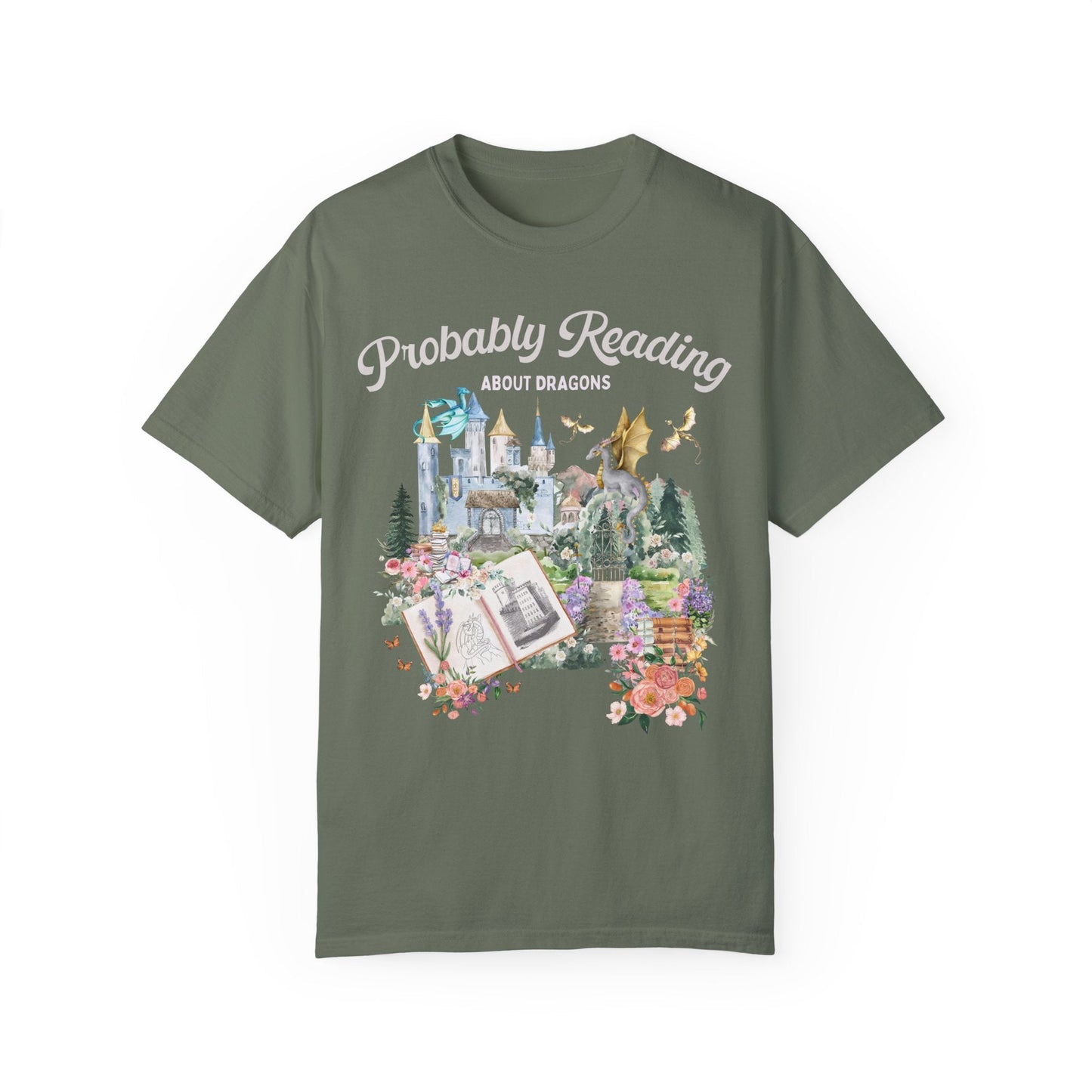 Cute Fantasy Romance Bookish Shirt