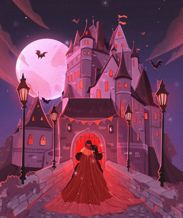 Vampire's Castle Print