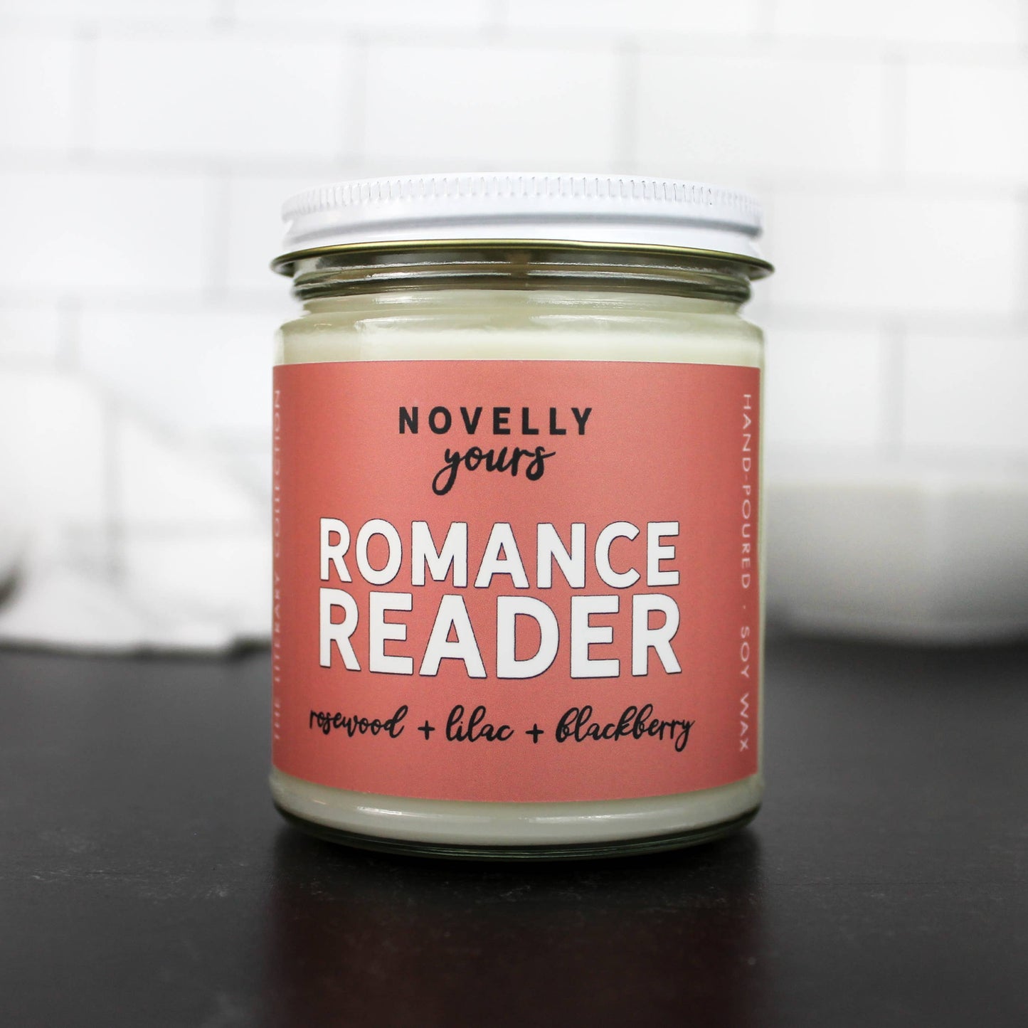 Romance Reader candle | Literary Gift for Bookworms
