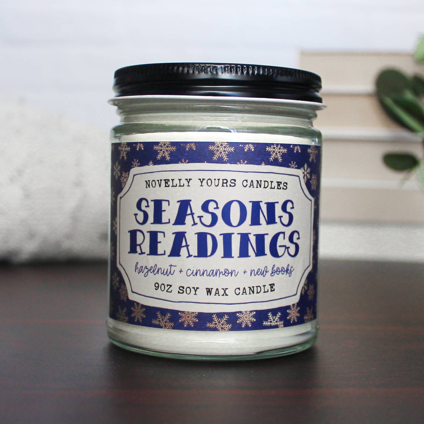 Seasons Readings Candle | Cozy Bookish Christmas Scent