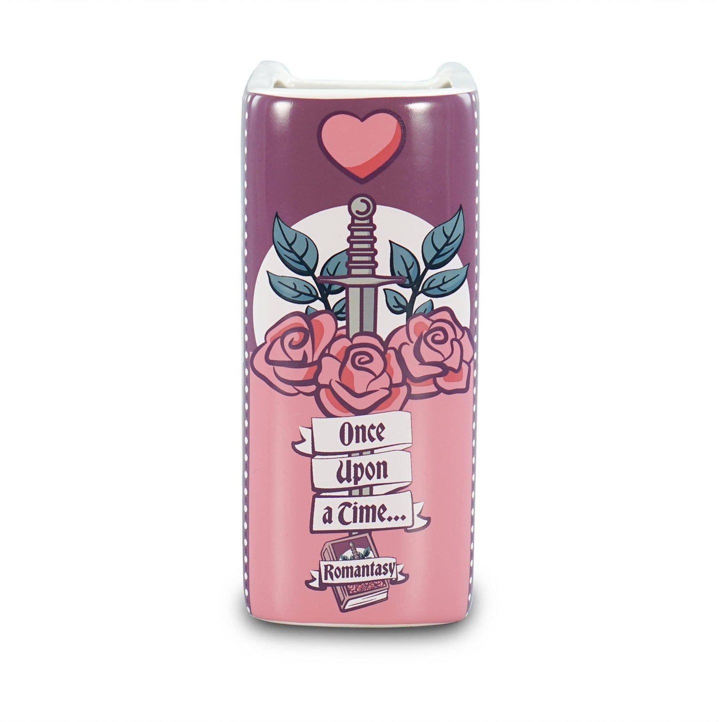Romantasy Book Vase