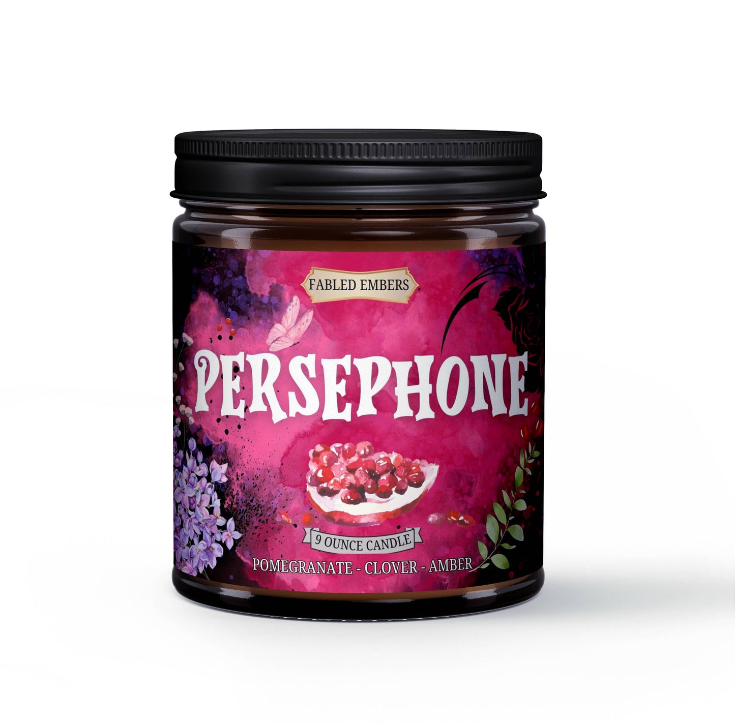 PERSEPHONE goddess candle | Mythology | Coconut Soy Wax