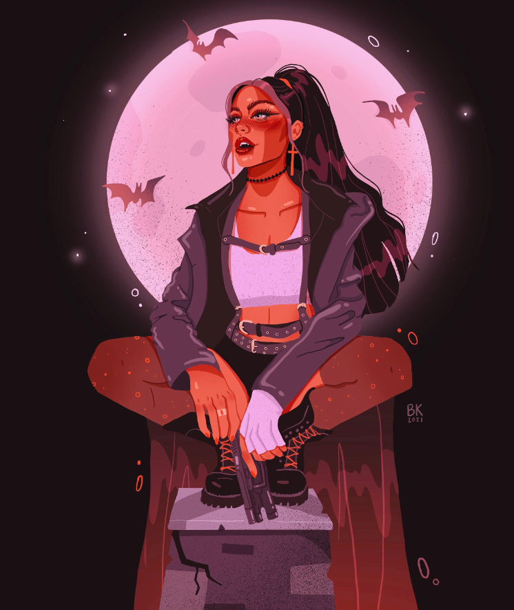 Vampire Hunter Print