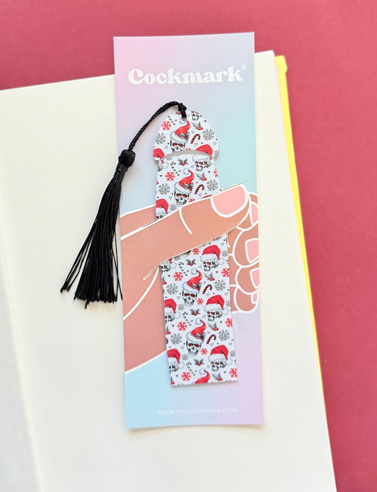 Gothic Christmas Cockmark Bookmark