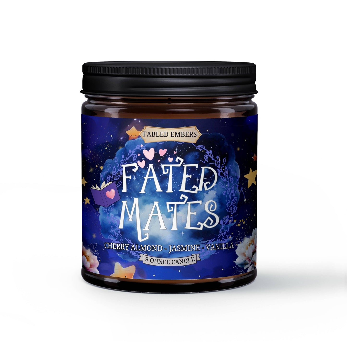 FATED MATES literary book trope 9oz Candle Coconut Soy
