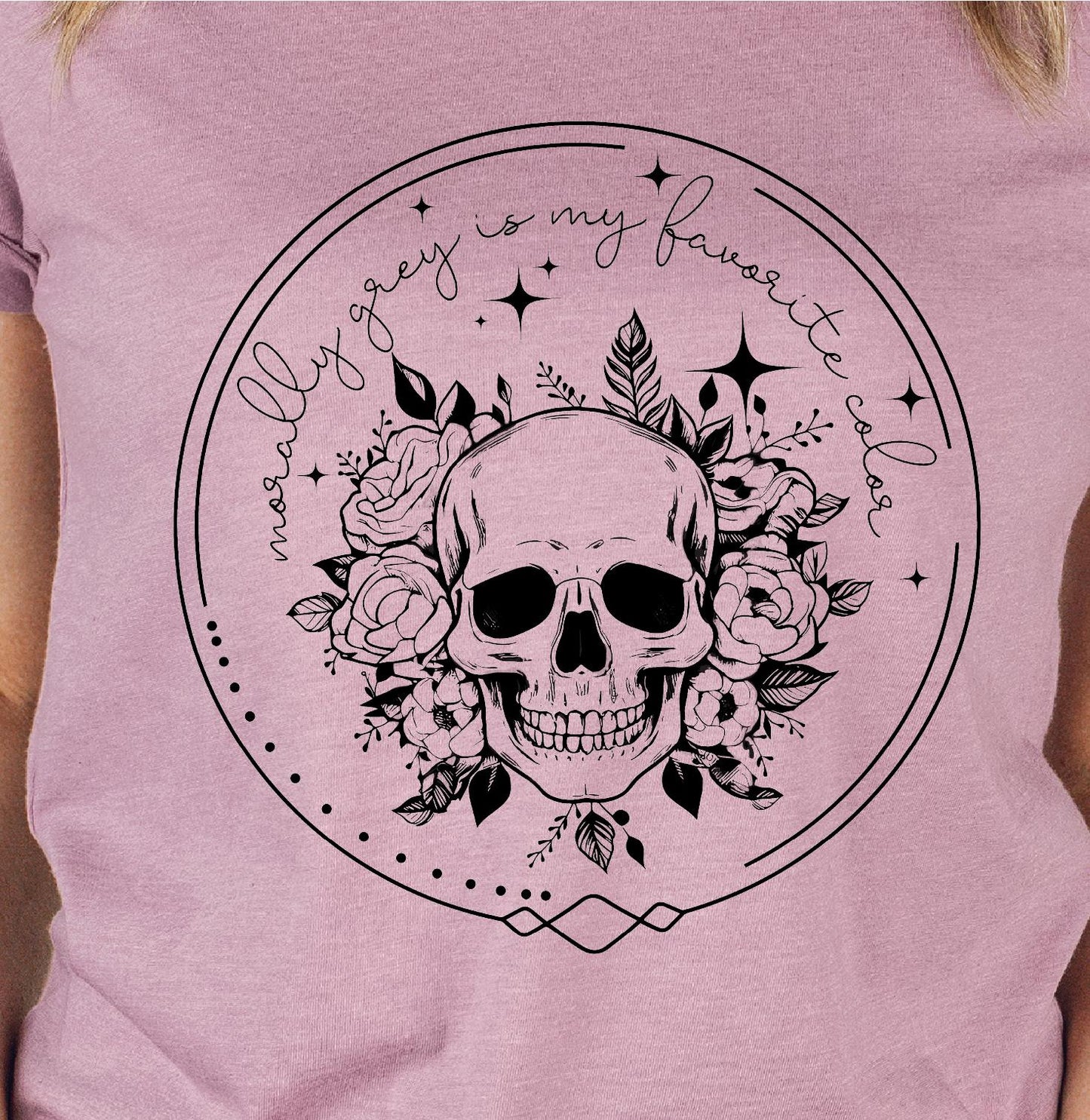Morally Grey is my Favorite Color Bella Canvas Tees
