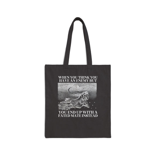 Fantasy Romance Bookworm Tote Bag