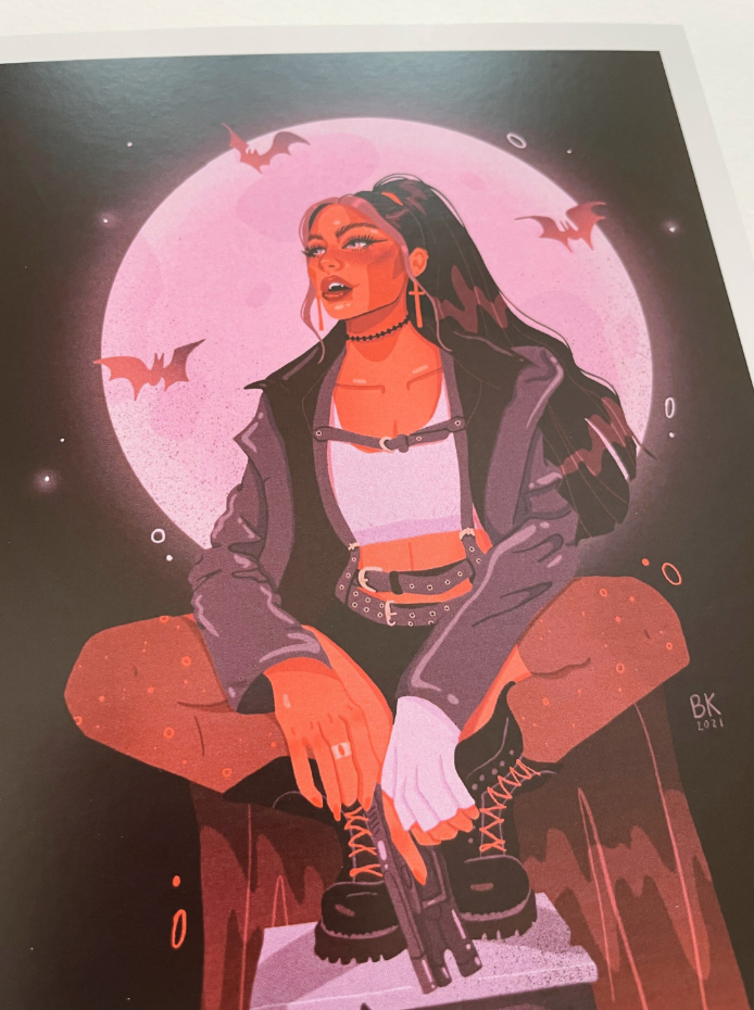 Vampire Hunter Print