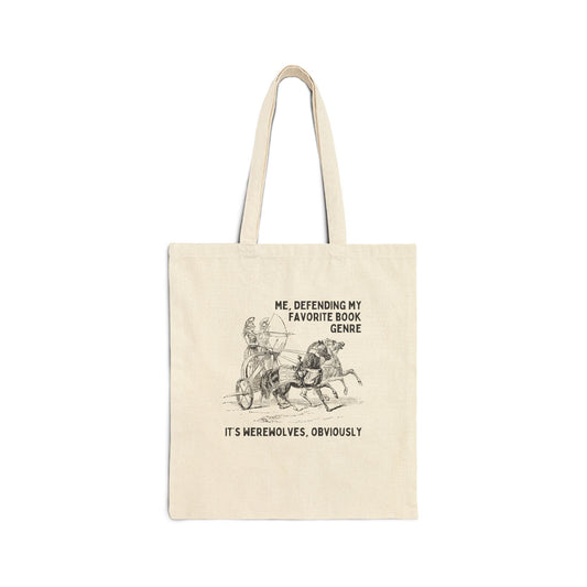 Funny Paranormal Romance Tote Bag