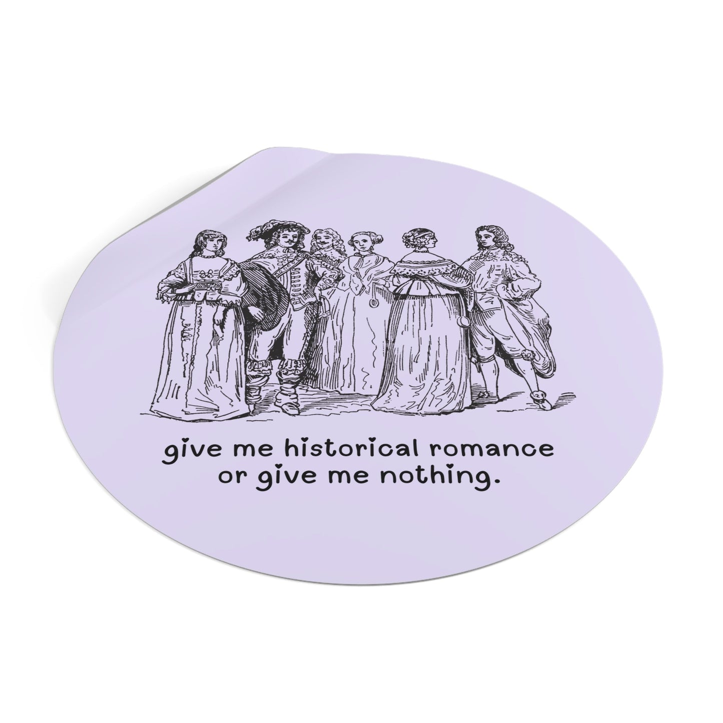 Historical Romance Sticker