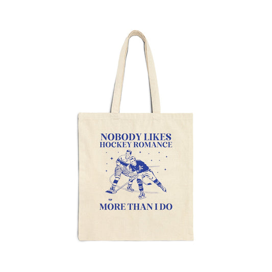 Hockey Romance Book Lover Tote Bag