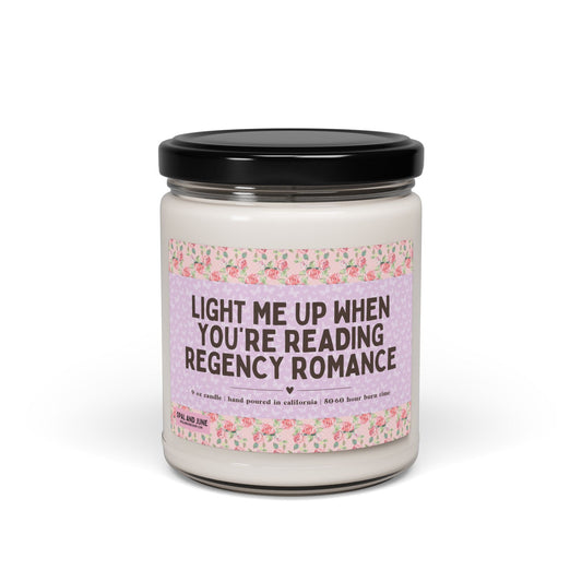 Regency Romance Candle