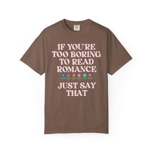 Too Boring to Read Romance